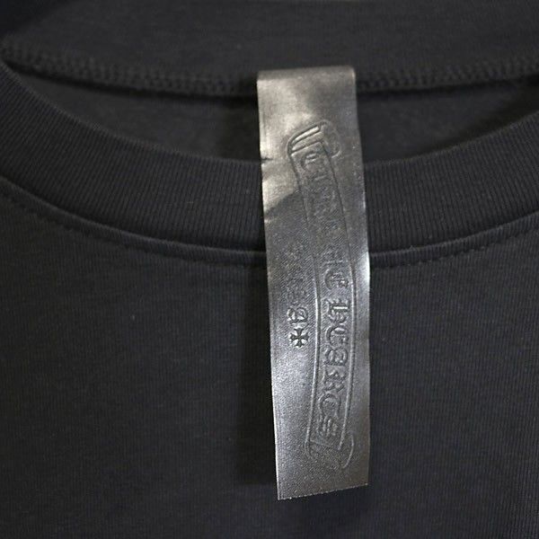 CHROME HEARTS 銀座店 クロムハーツ 新品 レディース 3セメタリークロス CHロゴ ロンT 長袖 size:S 黒 【30753】 CHROME HEARTS 銀座店 クロムハーツ 新品 レディース 3セメタリークロス CHロゴ ロンT 長袖 size:S 黒 【30753】