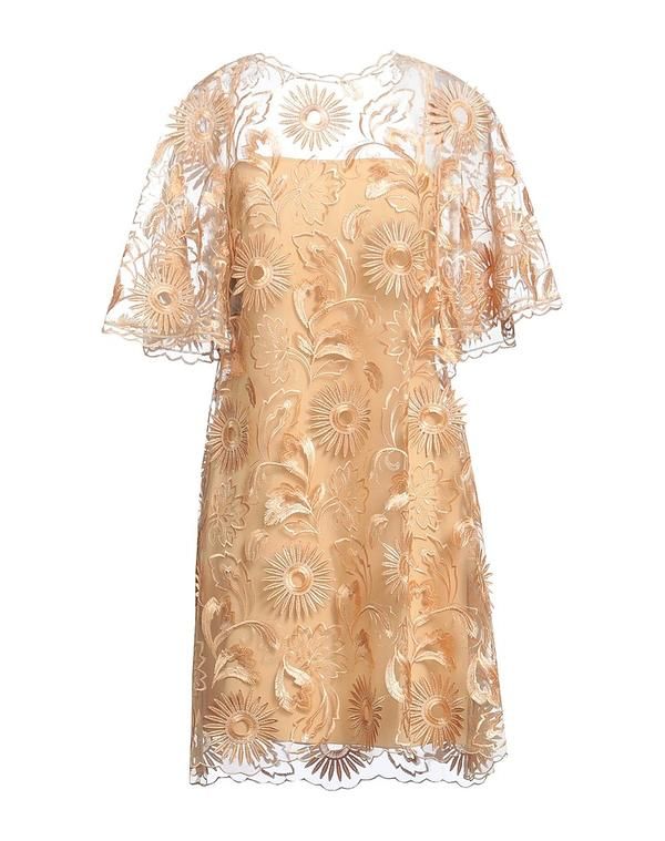 アルベルタ フェレッティ レディース トップス ワンピース ALBERTA FERRETTI ミニワンピース・ドレス Sand サンド