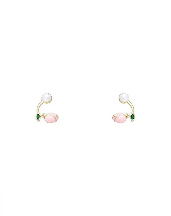 タオレイ レディース アクセサリー ピアス・イヤリング TAOLEI イヤリング White ホワイト