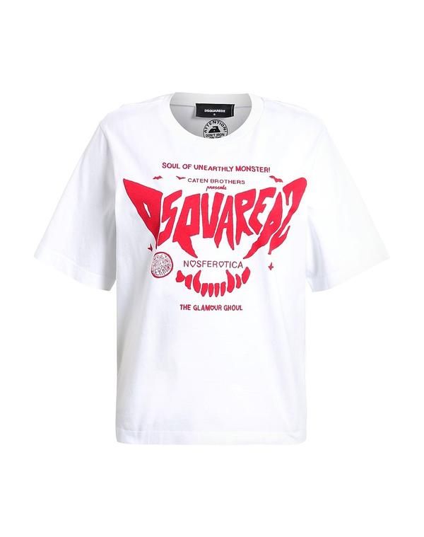 ディースクエアード レディース トップス Tシャツ DSQUARED2 Ｔシャツ White ホワイト
