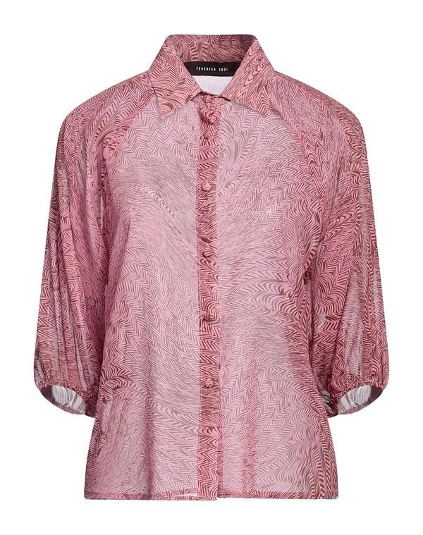 フェデリカ トシ レディース トップス シャツ FEDERICA TOSI シルクシャツ＆ブラウス Fuchsia フューシャ