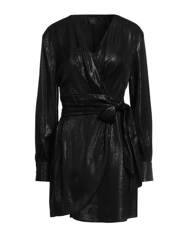 ピンコ レディース トップス ワンピース PINKO ミニワンピース・ドレス Black ブラック