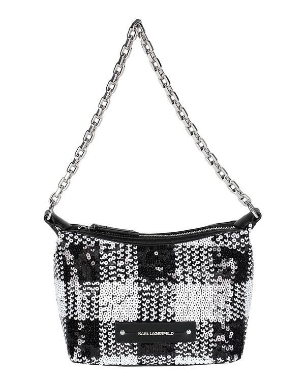 カール ラガーフェルド レディース バッグ KARLAGERFELD ハンドバッグ Black ブラック