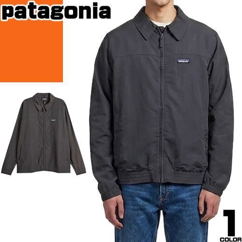 パタゴニア patagonia ナイロンジャケット イスマス アンラインド ジャケット メンズ 2026年春夏新作 アウター 薄手 軽量 春 撥水 アウトドア カジュアル 大きいサイズ 黒 ブラック ISTHMUS UNLINED JACKET 20455