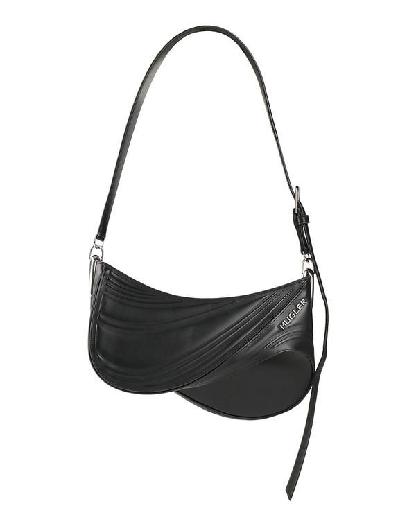 マグラー レディース バッグ MUGLER ショルダーバッグ Black ブラック