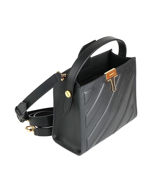 オフホワイト レディース バッグ OFFWHITE ハンドバッグ Black ブラック