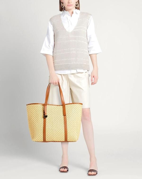 ローラディマッジオ レディース バッグ LAURA DI MAGGIO ハンドバッグ Brown ブラウン