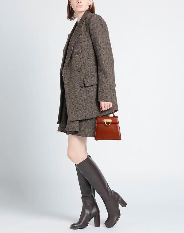 フェラガモ レディース バッグ FERRAGAMO ハンドバッグ Brown ブラウン