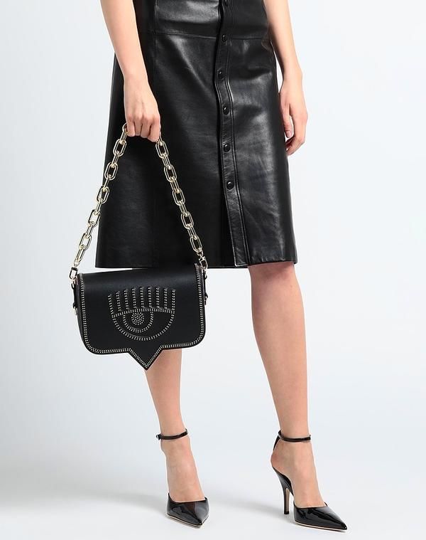 シアラフェラーニ レディース バッグ CHIARA FERRAGNI クロスボディバッグ Black ブラック