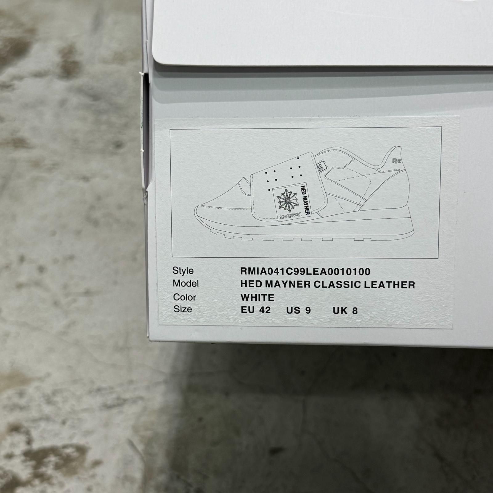 参考上代49,500円 未使用 HED MAYNER × Reebok CLASSIC LEATHER