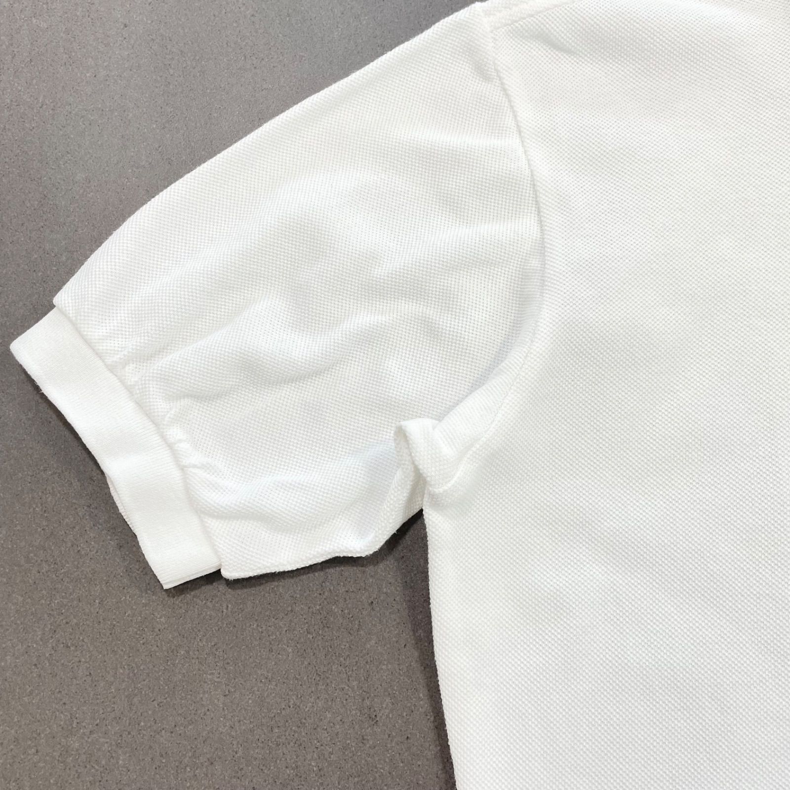 LACOSTE ラコステ クラシックポロシャツ 白 ワニロゴ サイズ3(M 