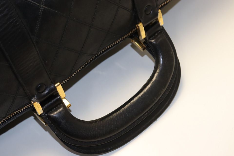 ■CHANEL 0番台 ビコローレ GD金具 レザー ボストンバッグ シャネル ■0507pg31348 ■CHANEL 0番台 ビコローレ GD金具 レザー ボストンバッグ シャネル ■0507pg31348