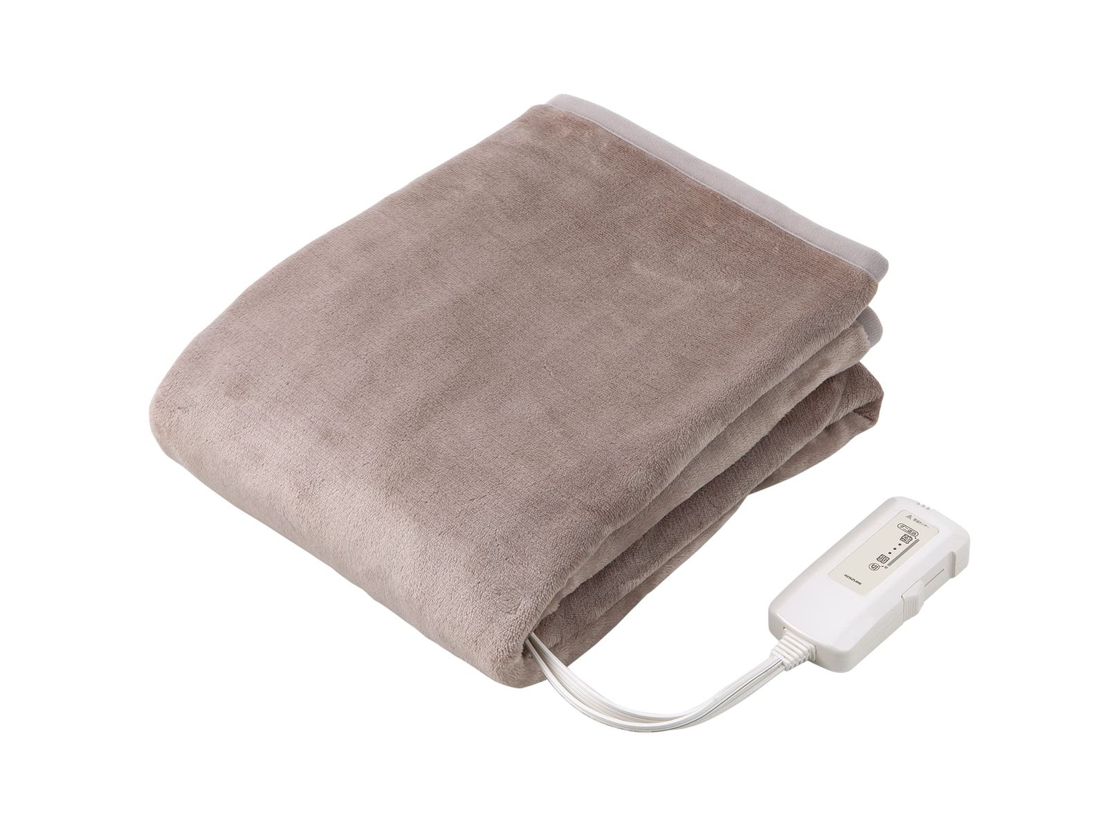 新品 コイズミ(Koizumi) 電気毛布 敷毛布 うるおい電気毛布 モイストタイプ 丸洗い可 140×80cm ベージュ KDS-50227M