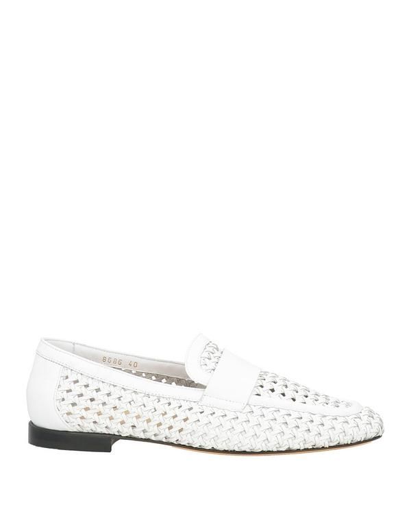 ドンカルズ レディース シューズ スリッポン・ローファー DOUCALS モカシン White ホワイト