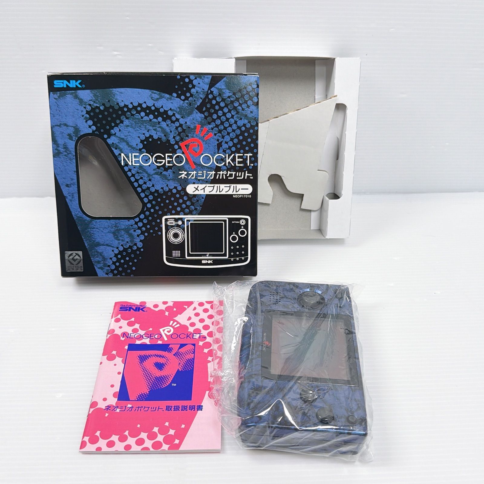 ジャンク品 ネオジオポケット メイプルブルー SNK NEOGEO POCKET セガ