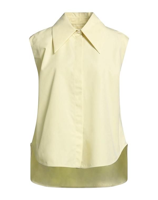 ジル・サンダー レディース トップス シャツ JIL SANDER 無地シャツ＆ブラウス Light Green グリーン