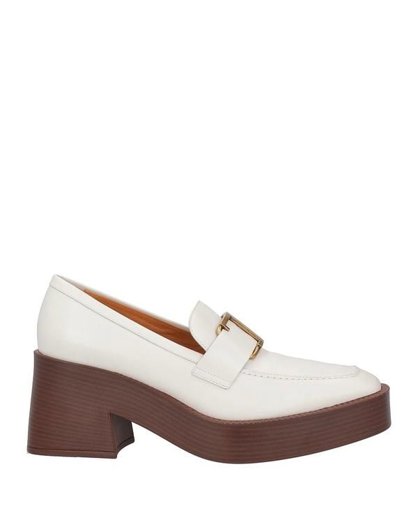 トッズ レディース シューズ スリッポン・ローファー TODS モカシン Off White オフホワイト