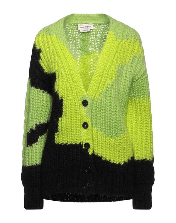 マックイーン レディース アウター カーディガン MCQUEEN カーディガン Lime Green ライム 114,400円