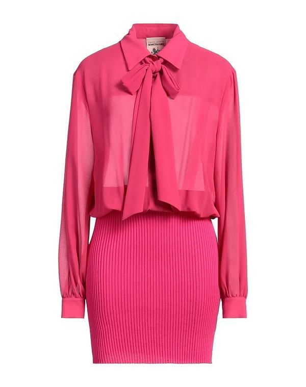 セミクチュール レディース トップス ワンピース SEMICOUTURE パーティ向けドレス&ワンピース Fuchsia フューシャ