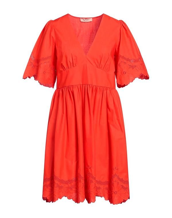 ツインセット レディース トップス ワンピース TWINSET ミニワンピース・ドレス Orange オレンジ