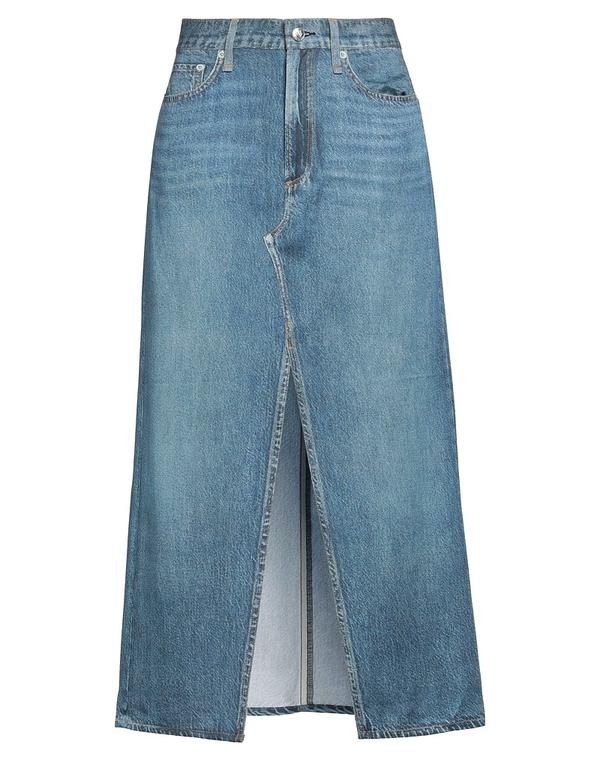 ラグアンドボーン レディース ボトムスカート RAG BONE デニムスカート Blue ブルー