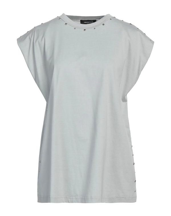 ファビアナ フィリッピ レディース トップス Tシャツ FABIANA FILIPPI Ｔシャツ Light Gray グレー