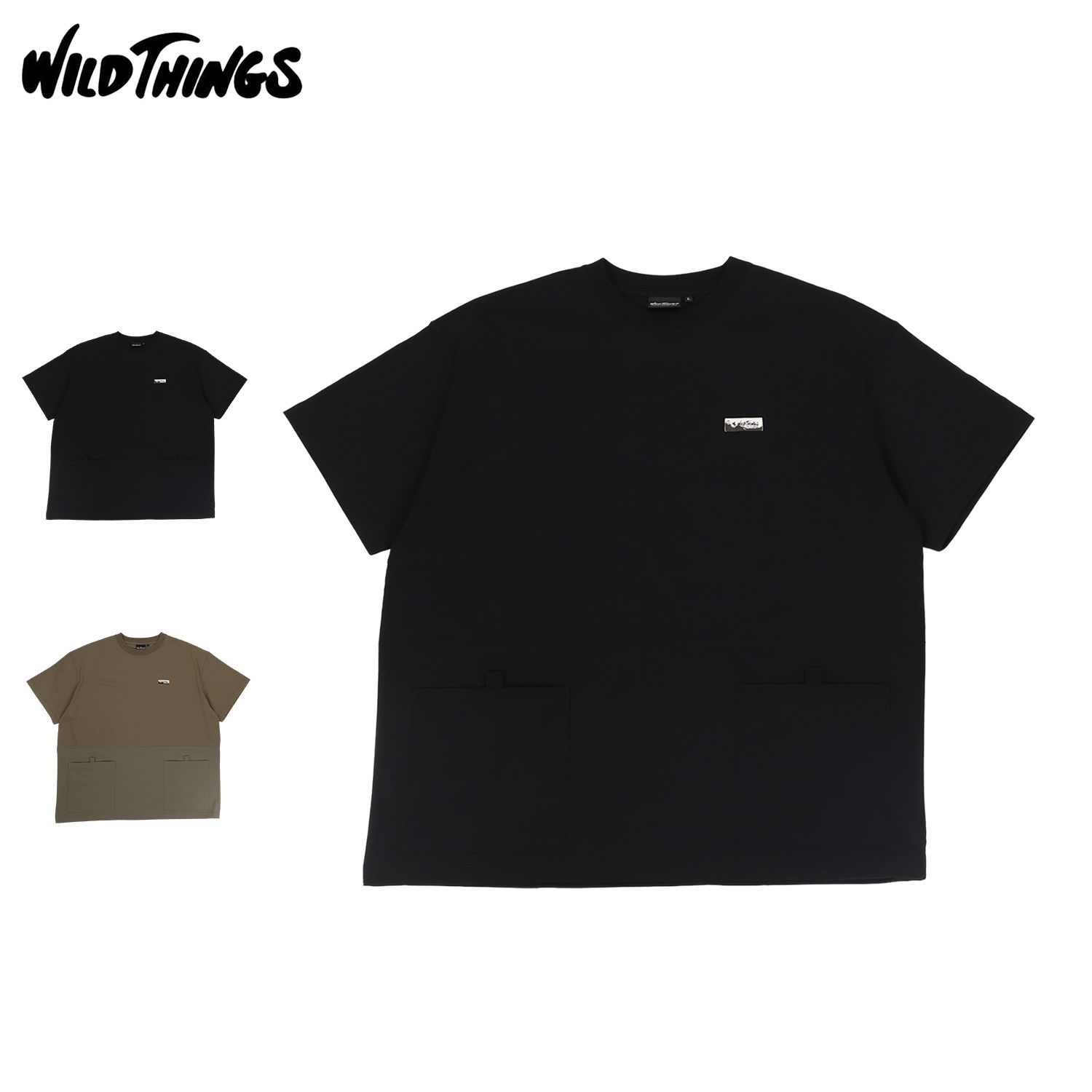 WILD THINGS ワイルドシングス Tシャツ 半袖 レジャーティ メンズ LEISURE T WT24054KY