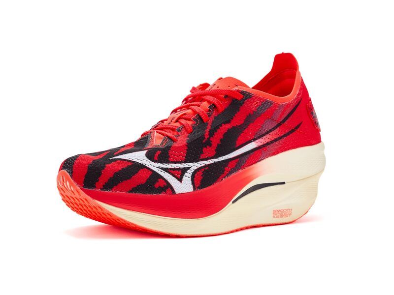 ミズノ メンズ シューズ スニーカー Mizuno Rebellion Pro 3 Ignition RedWh レッド