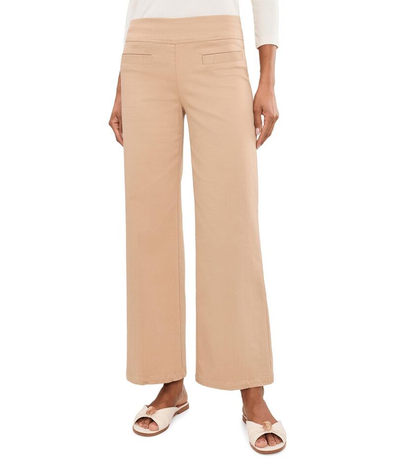エリオットローレン レディース ボトムス カジュアルパンツ ワイドレッグ Elliott Lauren Elastic Waist Pull On Wide Leg Pant with Front Besom Pockets Camel キャメル