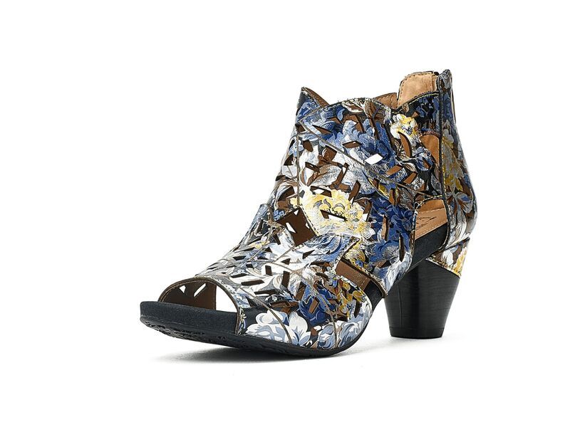 スプリングステップ レディース シューズ ブーツ・レインブーツ LArtiste by Spring Step IconMetallic Blue M ブルー