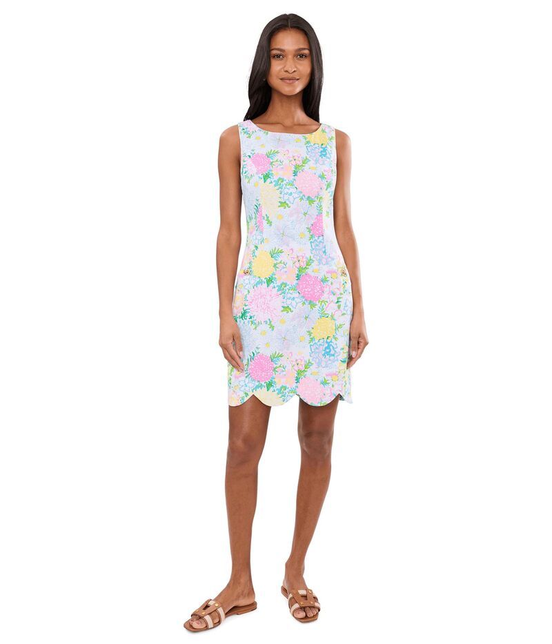 リリーピュリッツァー レディース トップス ワンピース Lilly Pulitzer The Scallop Lilly Shift Multi Lilly Gar マルチカラー