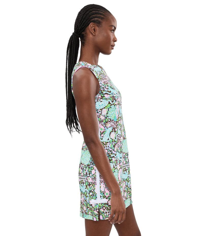 リリーピュリッツァー レディース トップス ワンピース Lilly Pulitzer Melactive Dress UPF 50 Multi Crossgrai マルチカラー