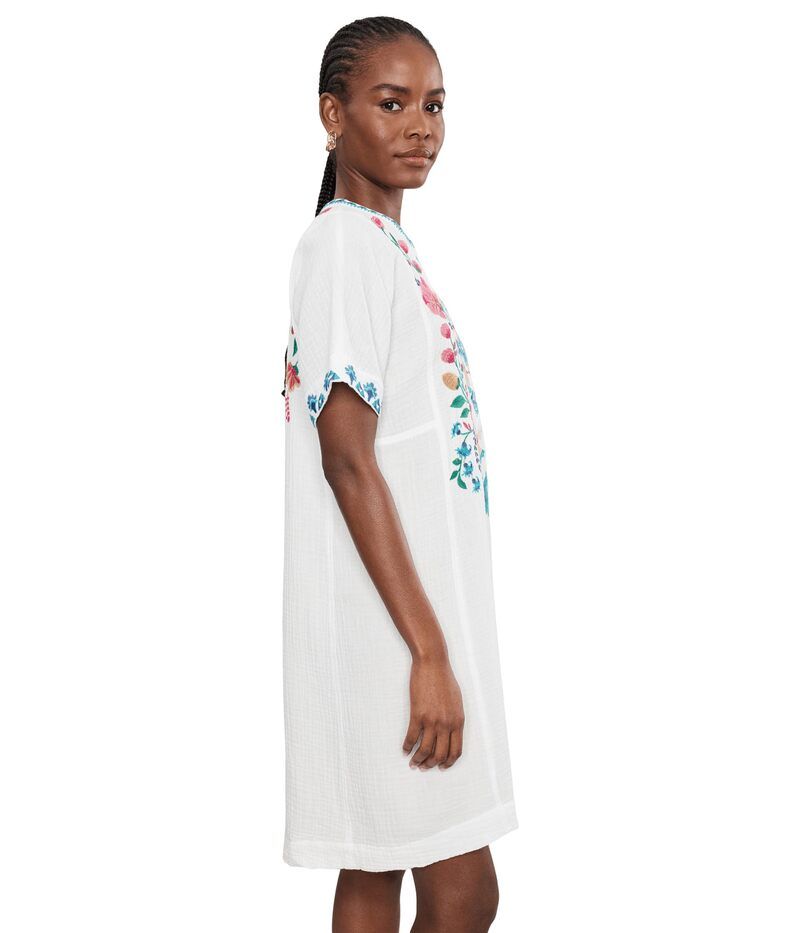 ジョニーワズ レディース トップス ワンピース Johnny Washort Sleeveasy Seamedress Soline White ホワイト ジョニーワズ レディース トップス ワンピース Johnny Washort Sleeveasy Seamedress Soline White ホワイト