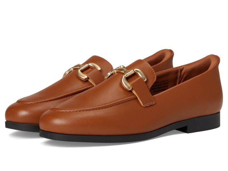 マークジョセフニューヨーク レディース シューズ スリッポン・ローファー Marc Joseph New York Avery Street Loafer hands Free Technology Cognac