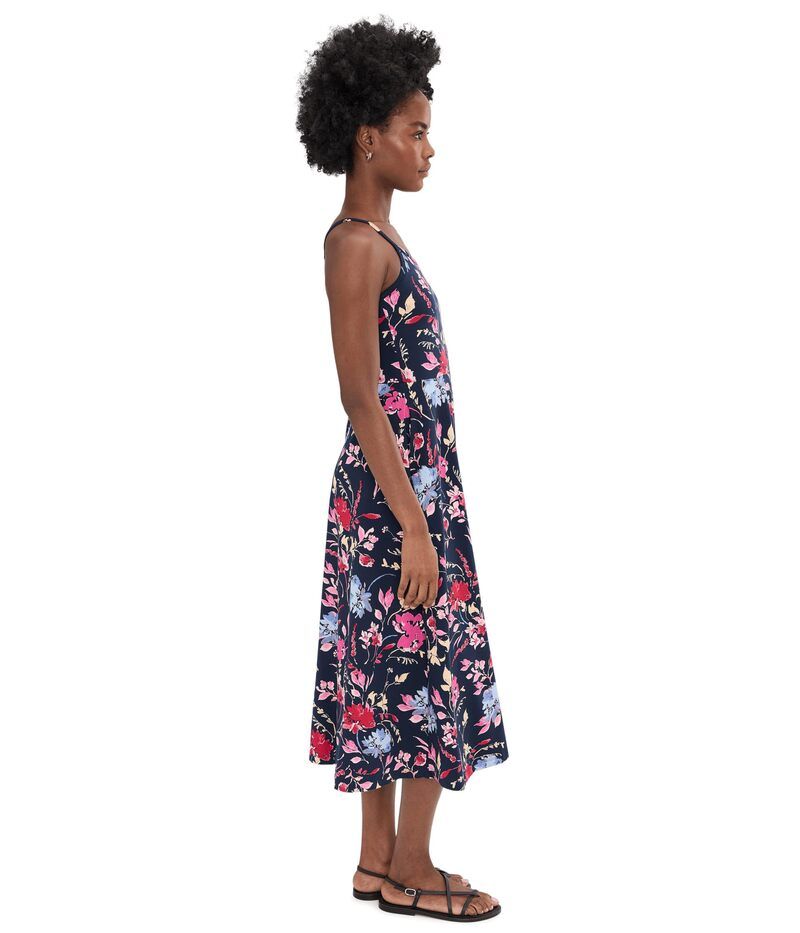 パクト レディース トップス ワンピース ミディ コットン PACT Organicotton FitandFlare Midi Dress Dayspring Bloom パクト レディース トップス ワンピース ミディ コットン PACT Organicotton FitandFlare Midi Dress Dayspring Bloom