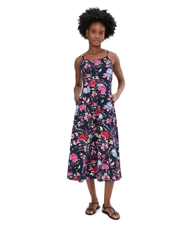 パクト レディース トップス ワンピース ミディ コットン PACT Organicotton FitandFlare Midi Dress Dayspring Bloom パクト レディース トップス ワンピース ミディ コットン PACT Organicotton FitandFlare Midi Dress Dayspring Bloom