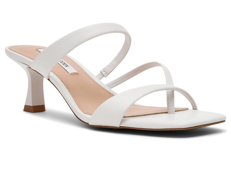 スティーブ マデン レディース シューズ ヒール Steve Madden Ajay White Leather ホワイト