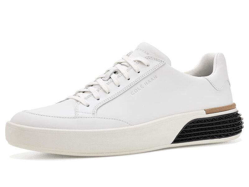 コールハーン メンズ シューズ スニーカー Cole Haan Grandpro Halfcourt Skyweave WhiteBlack Lea ホワイト