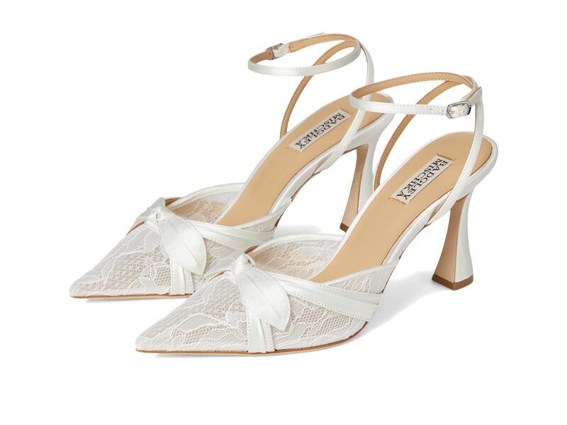 バッジェリーミシュカ レディース シューズ スリッポン・ローファー Badgley Mischka Josie Soft White ホワイト