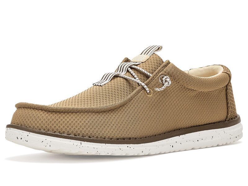 ヘイデュード メンズ シューズ メッシュ Hey Dude Wally Mesh Neutrals Malt BrownMult ブラウン