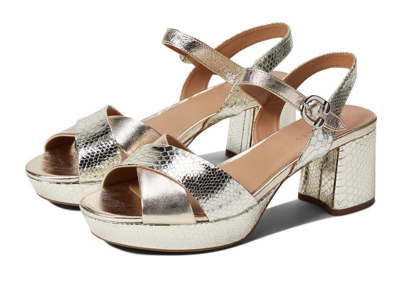 エアロソールズ レディース シューズ ヒール Aerosoles Cosmosoft Gold Leath ゴールド