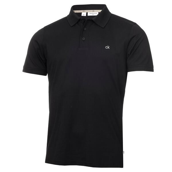 カルバンクラインゴルフ メンズ トップス シャツ Calvin Klein Golf Planet Polo Shirt Black ブラック