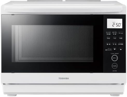 【開封済・未使用品】東芝(TOSHIBA) 石窯ドーム オーブンレンジ 26L ER-D70B-W ホワイト