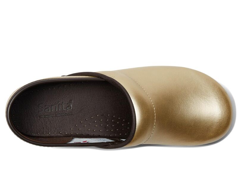 サニータ レディース シューズ サンダル Sanita Professional Pu Gold ゴールド サニータ レディース シューズ サンダル Sanita Professional Pu Gold ゴールド