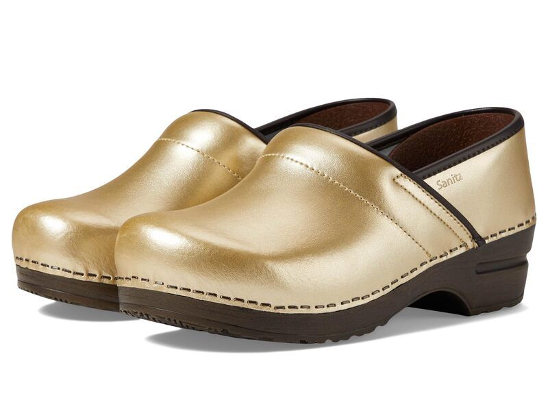サニータ レディース シューズ サンダル Sanita Professional Pu Gold ゴールド