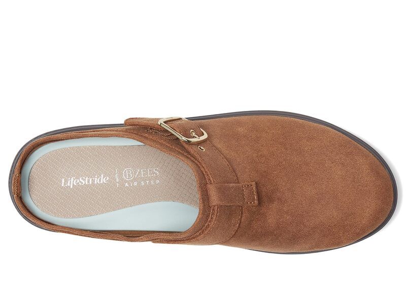 ライフストライド レディース シューズ サンダル LifeStride Balance MuleClog Shoes Dark Tan タン