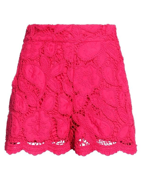 マージュ レディース ボトムス ハーフパンツ・ショーツ ショートパンツバミューダパンツ MAJE Fuchsia フューシャ