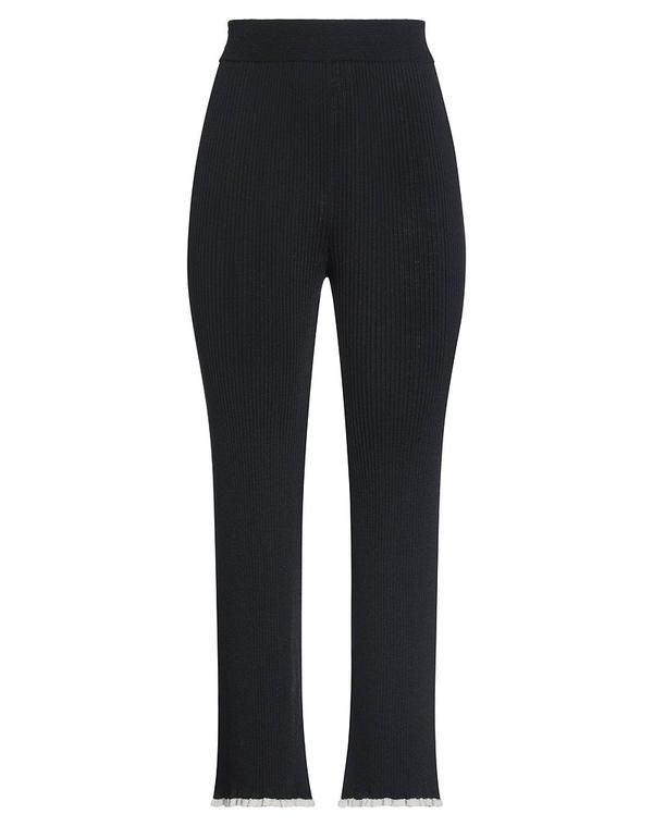 マルタンマルジェラ レディース ボトムス カジュアルパンツ フレアカットパンツ MM6 MAISON MARGIELA Black ブラック