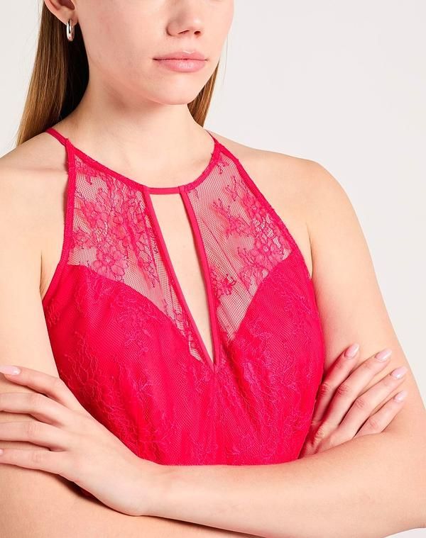 ツインセット レディース トップス ワンピース パーティドレス TWINSET Magenta マゼンタ