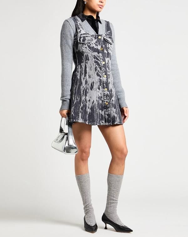 ガニー レディース トップス ワンピース チューブドレス GANNI Charcoal チャコール ガニー レディース トップス ワンピース チューブドレス GANNI Charcoal チャコール